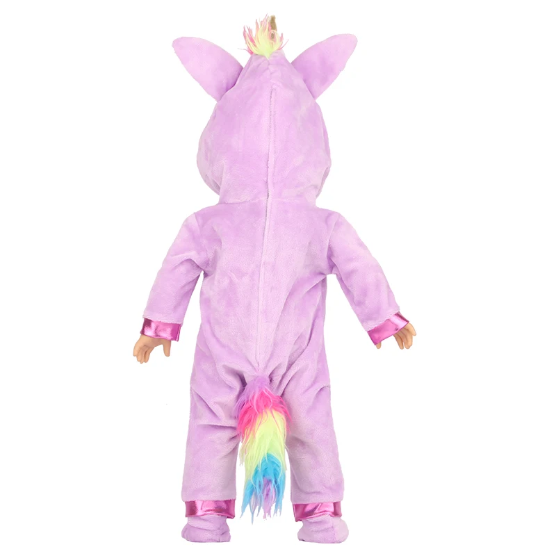 Winter American 18 Inch Girl Doll Clothes Jacket + Leggings Doll Clothes For 43cm Baby New Born Doll Clothes Suit Reborn Doll