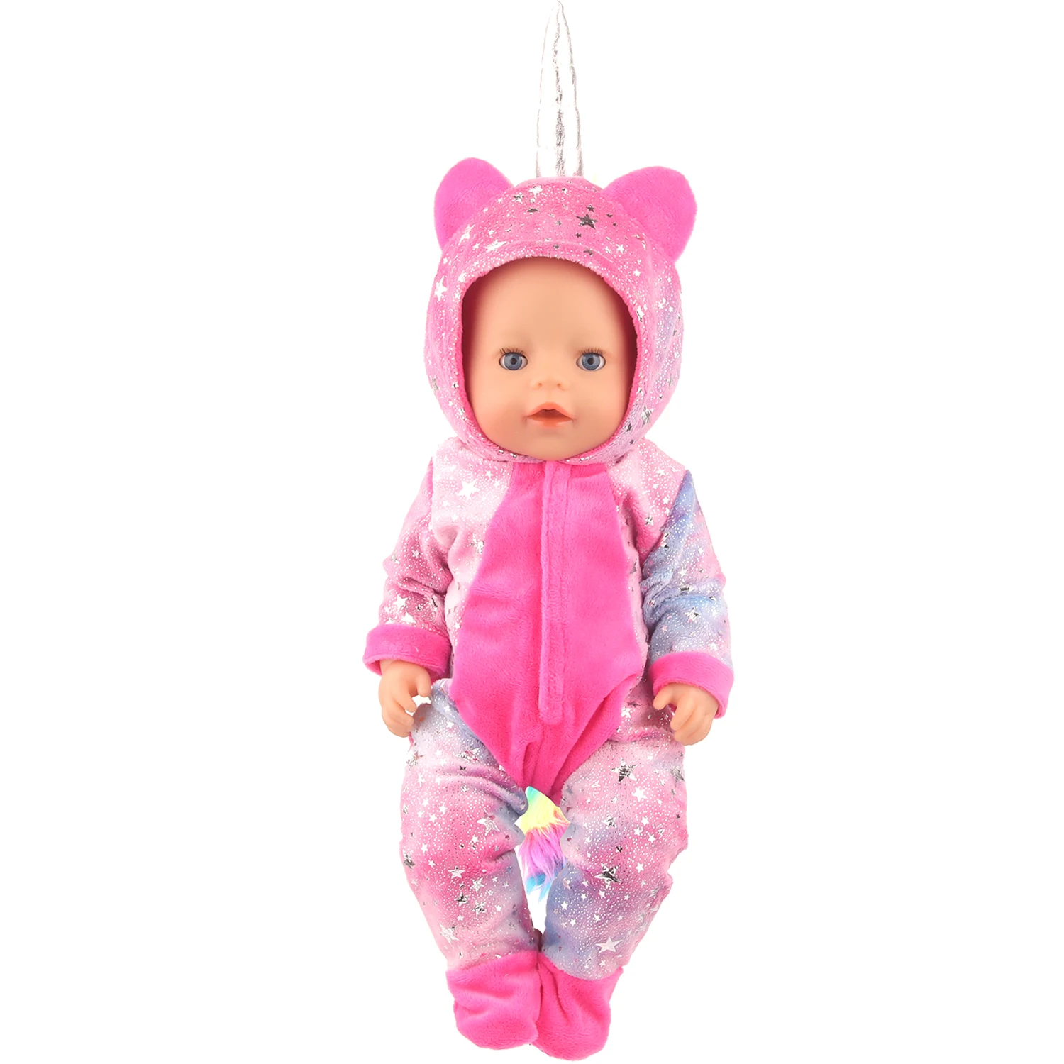 Winter American 18 Inch Girl Doll Clothes Jacket + Leggings Doll Clothes For 43cm Baby New Born Doll Clothes Suit Reborn Doll