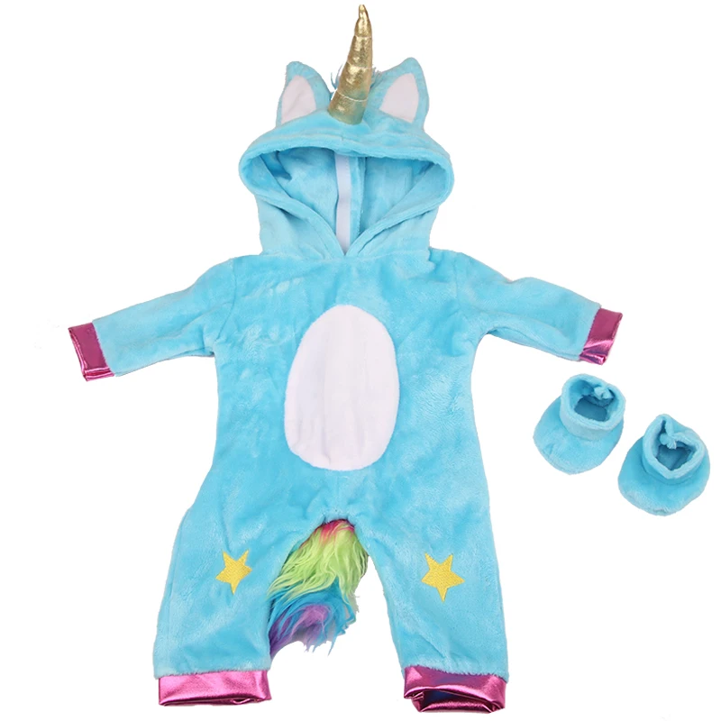 Winter American 18 Inch Girl Doll Clothes Jacket + Leggings Doll Clothes For 43cm Baby New Born Doll Clothes Suit Reborn Doll