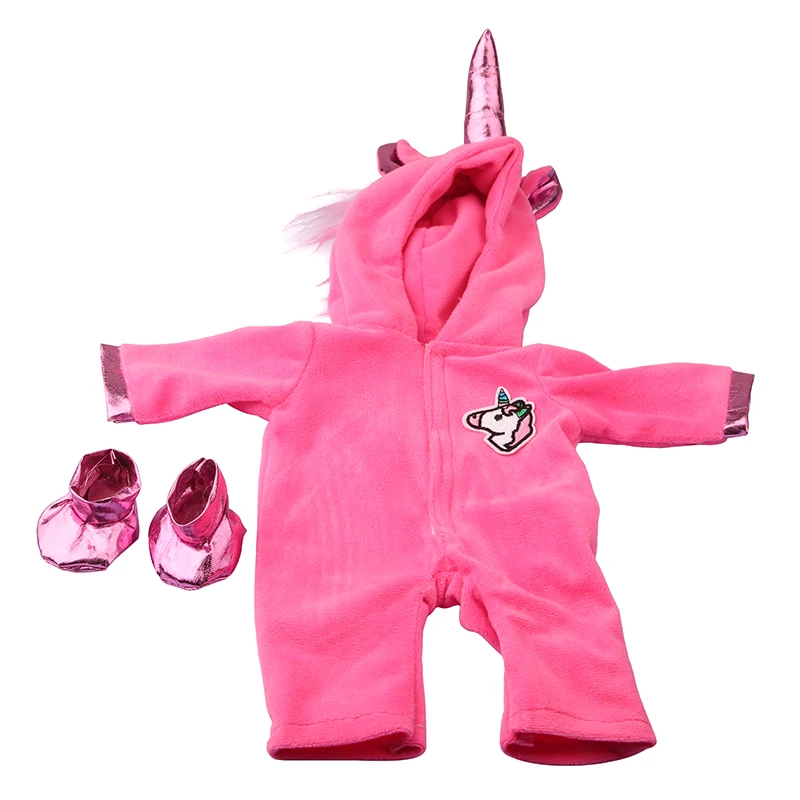 Winter American 18 Inch Girl Doll Clothes Jacket + Leggings Doll Clothes For 43cm Baby New Born Doll Clothes Suit Reborn Doll