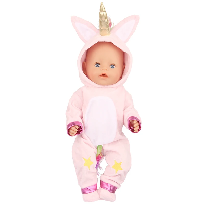 Winter American 18 Inch Girl Doll Clothes Jacket + Leggings Doll Clothes For 43cm Baby New Born Doll Clothes Suit Reborn Doll