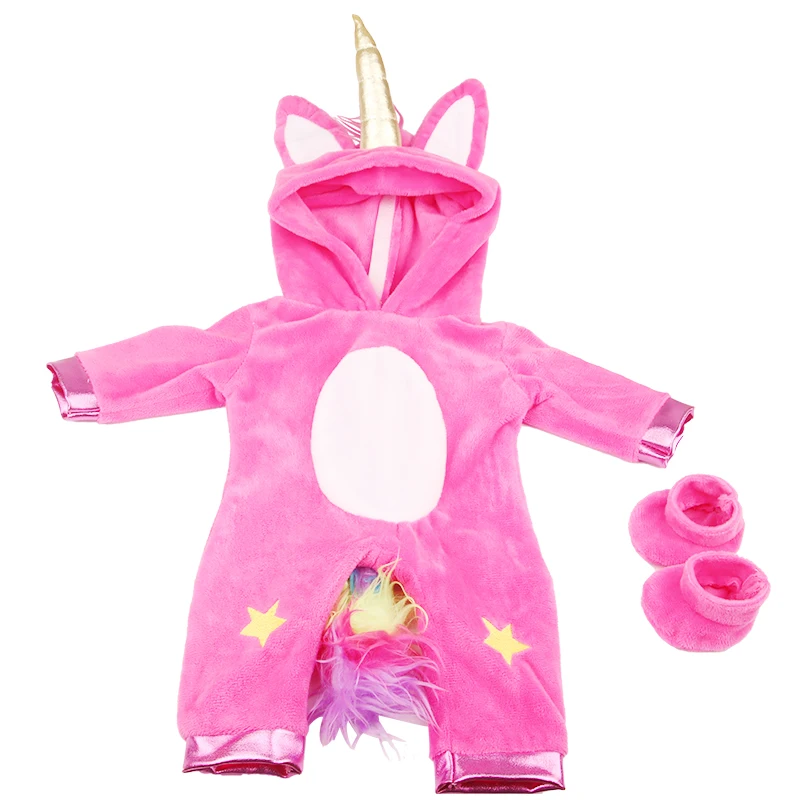 Winter American 18 Inch Girl Doll Clothes Jacket + Leggings Doll Clothes For 43cm Baby New Born Doll Clothes Suit Reborn Doll