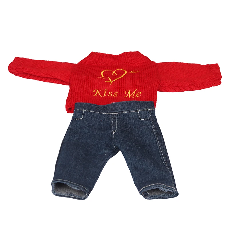 Winter American 18 Inch Girl Doll Clothes Jacket + Leggings Doll Clothes For 43cm Baby New Born Doll Clothes Suit Reborn Doll
