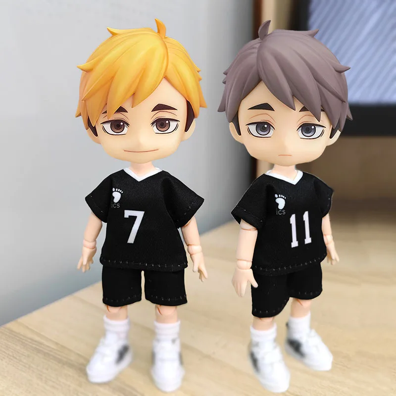 OB11 baby clothes volleyball teenager Rixiang Xiangyang T-shirt shorts shadow mountain toyo GSC clay body 1/12 doll clothes