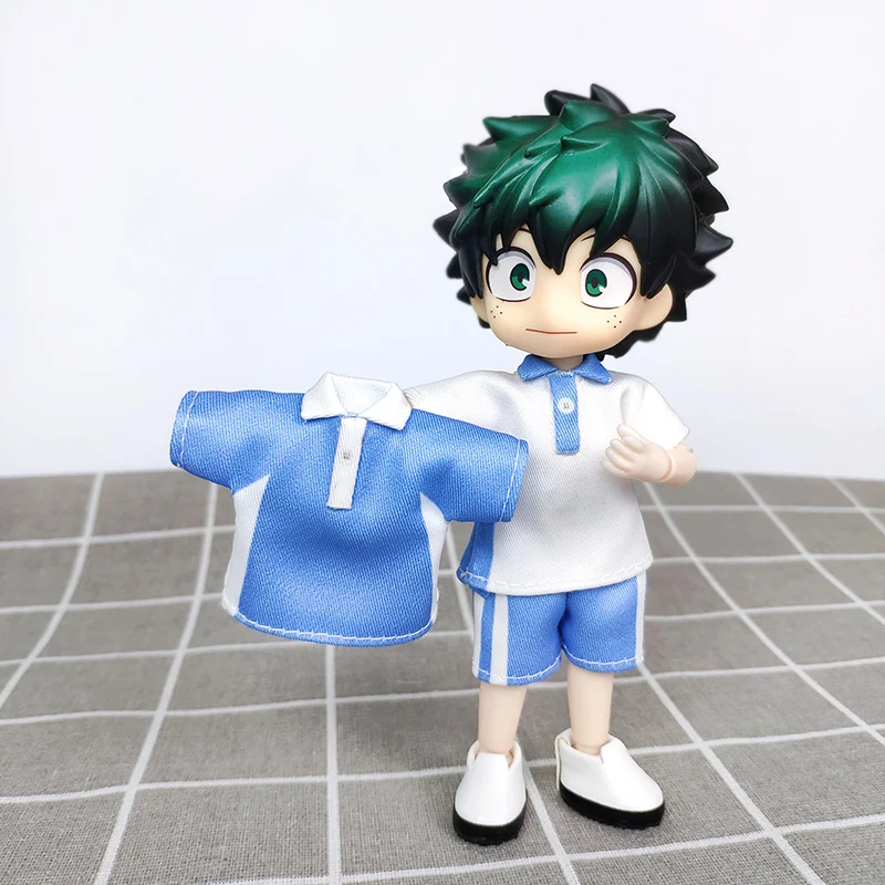 OB11 baby clothes volleyball teenager Rixiang Xiangyang T-shirt shorts shadow mountain toyo GSC clay body 1/12 doll clothes