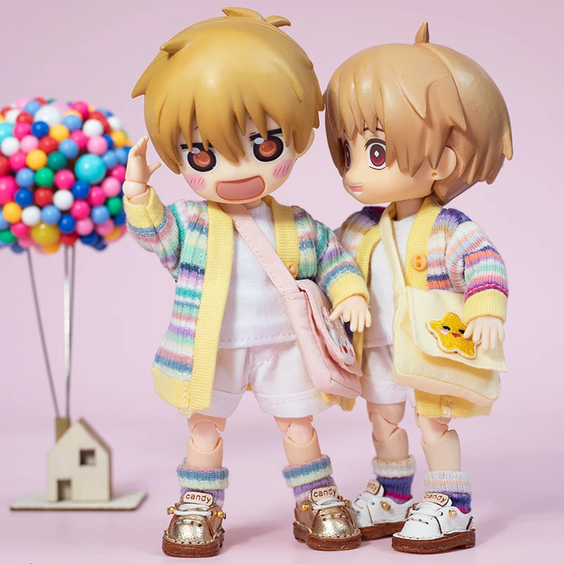 HOUZIWA GSC YMY 1/12 BJD Doll Bag OB11 Bag Canvas