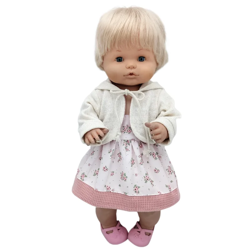 Baby Doll Dress 38 Cm Pink Unicorn Dress Fit for 38cm Doll Nenuco Ropa Y Su Hermanita Dress Wear