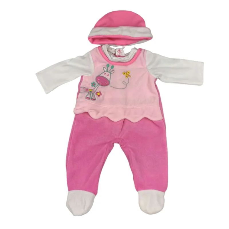 Baby Doll Dress 38 Cm Pink Unicorn Dress Fit for 38cm Doll Nenuco Ropa Y Su Hermanita Dress Wear