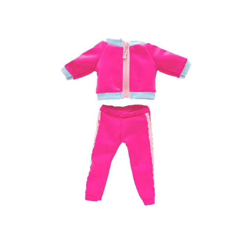 Baby Doll Dress 38 Cm Pink Unicorn Dress Fit for 38cm Doll Nenuco Ropa Y Su Hermanita Dress Wear