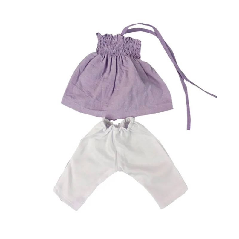Baby Doll Dress 38 Cm Pink Unicorn Dress Fit for 38cm Doll Nenuco Ropa Y Su Hermanita Dress Wear