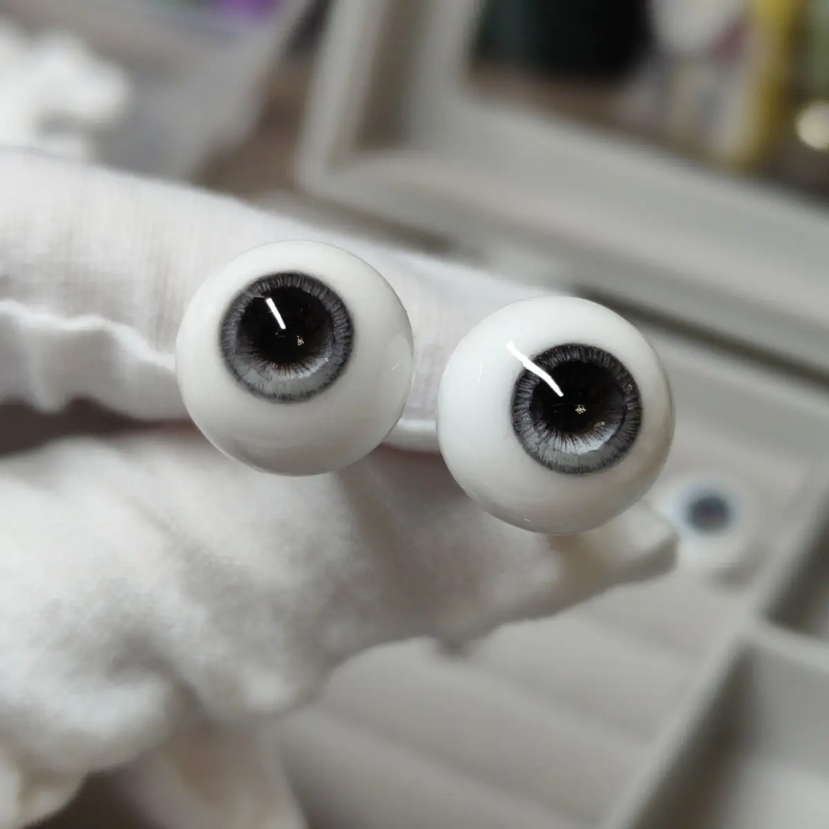 Doll Eyes 8/10/12/14/16/18mm for 1/3 1/4 1/6 Bjd Doll Plaster Stereoscopic Eyeball Diy Dress Up Girl Toys Kid Doll Accessories