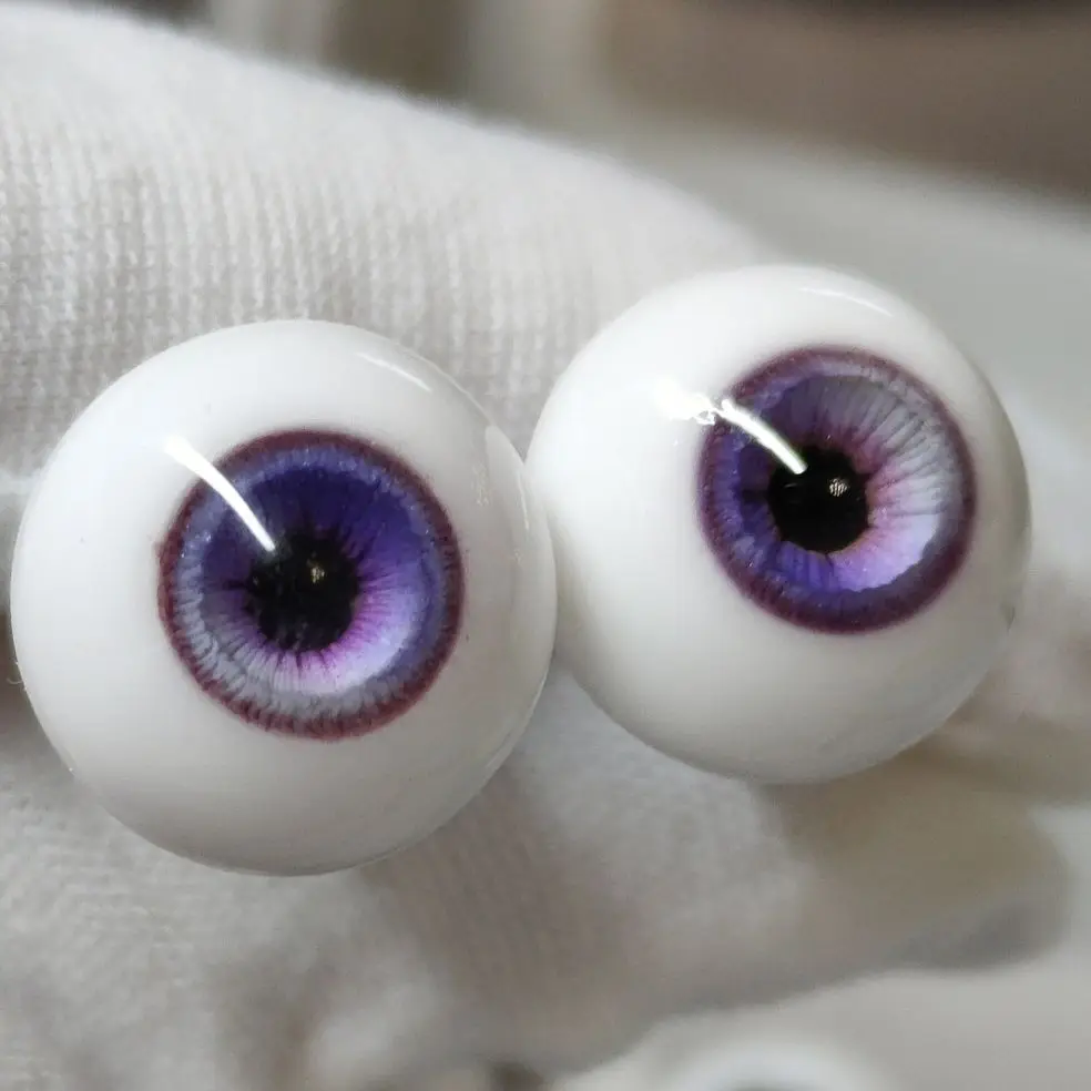 Doll Eyes 8/10/12/14/16/18mm for 1/3 1/4 1/6 Bjd Doll Plaster Stereoscopic Eyeball Diy Dress Up Girl Toys Kid Doll Accessories