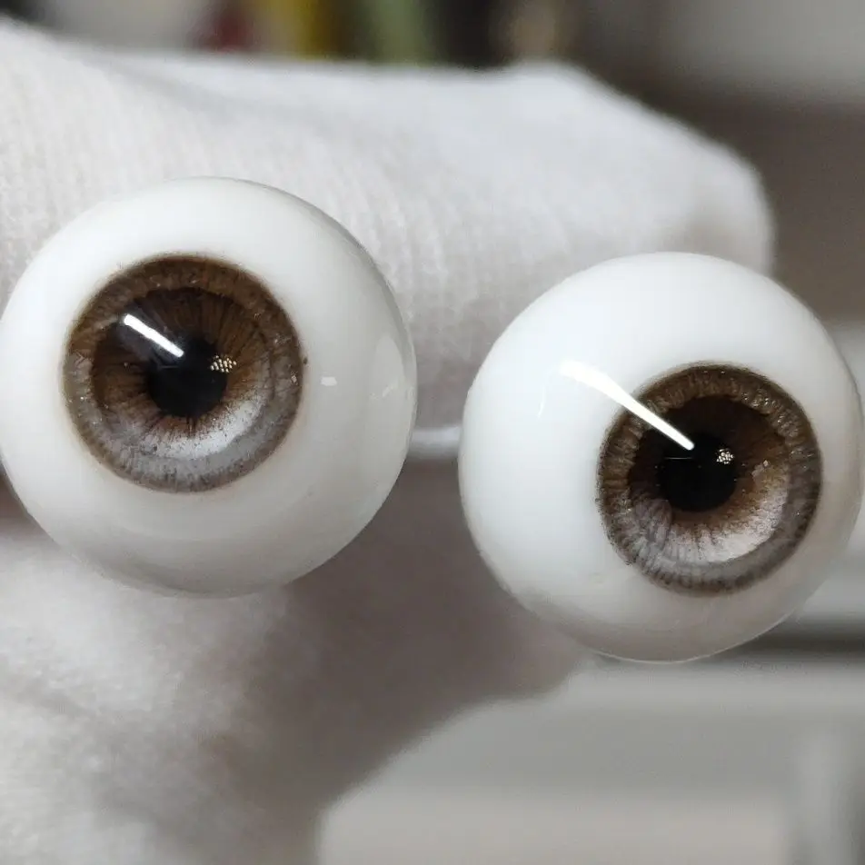 Doll Eyes 8/10/12/14/16/18mm for 1/3 1/4 1/6 Bjd Doll Plaster Stereoscopic Eyeball Diy Dress Up Girl Toys Kid Doll Accessories