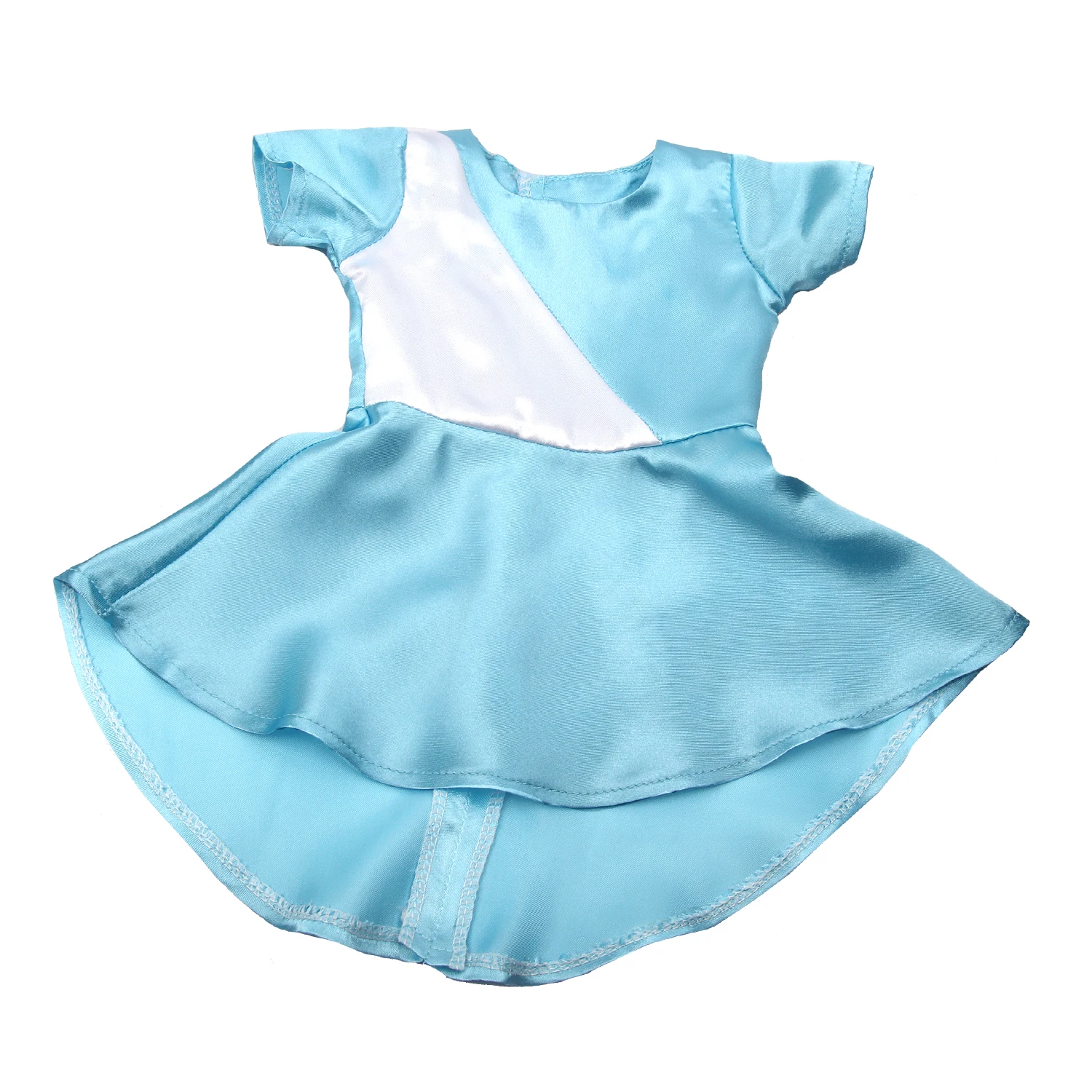 Doll Dress 43cm Baby Doll Clothes Cat Love Skirt Suit For 18 Inch American And Our generation Russia Girl Doll Accessories Toy