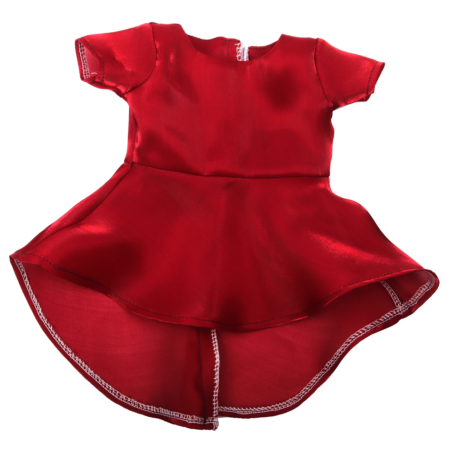 Doll Dress 43cm Baby Doll Clothes Cat Love Skirt Suit For 18 Inch American And Our generation Russia Girl Doll Accessories Toy