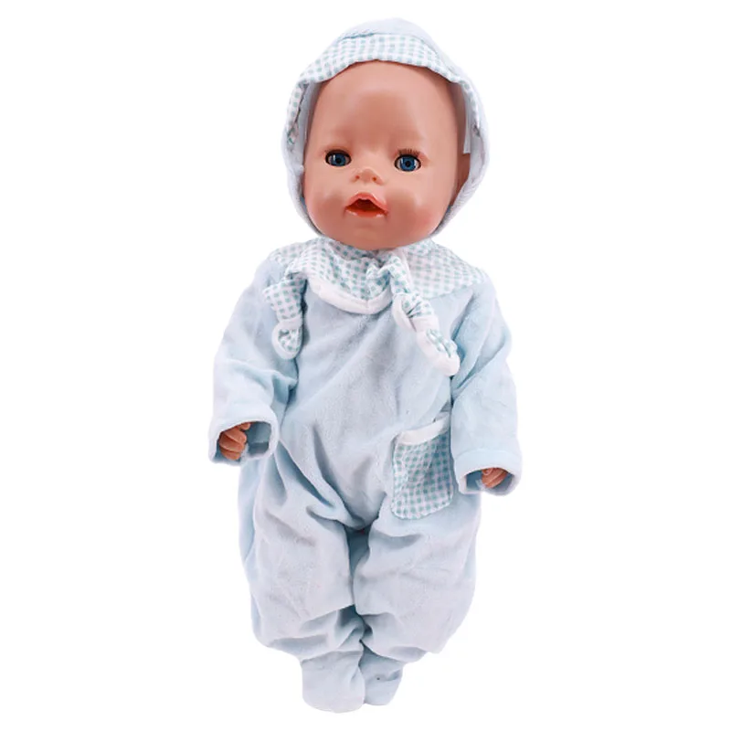 16 Styles Doll Pajamas Dress For 18 Inch American Doll Girl Toy 43cm Baby Doll Clothes Accessories Our Generation Nenuco