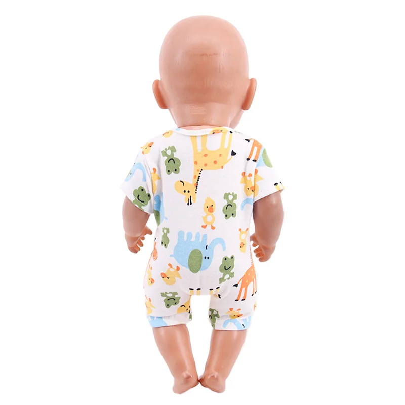 16 Styles Doll Pajamas Dress For 18 Inch American Doll Girl Toy 43cm Baby Doll Clothes Accessories Our Generation Nenuco