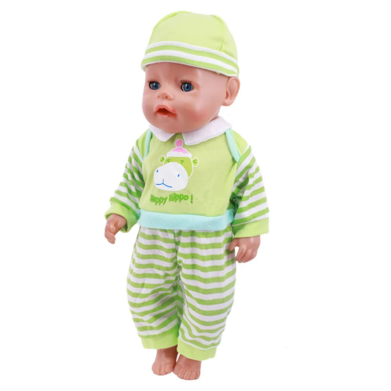 16 Styles Doll Pajamas Dress For 18 Inch American Doll Girl Toy 43cm Baby Doll Clothes Accessories Our Generation Nenuco