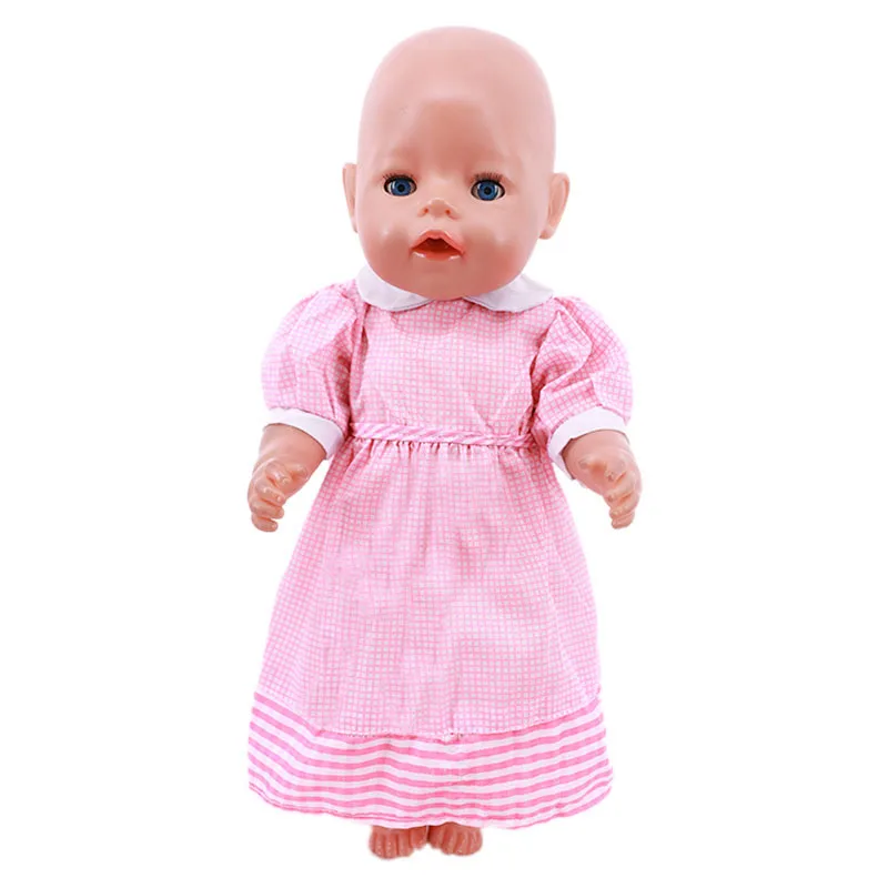 16 Styles Doll Pajamas Dress For 18 Inch American Doll Girl Toy 43cm Baby Doll Clothes Accessories Our Generation Nenuco