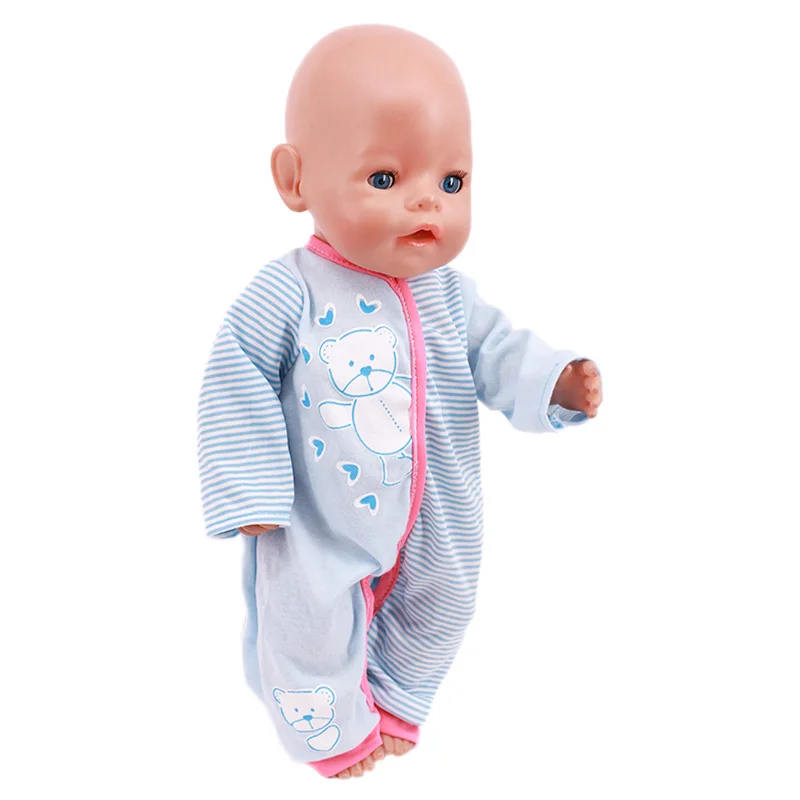 16 Styles Doll Pajamas Dress For 18 Inch American Doll Girl Toy 43cm Baby Doll Clothes Accessories Our Generation Nenuco