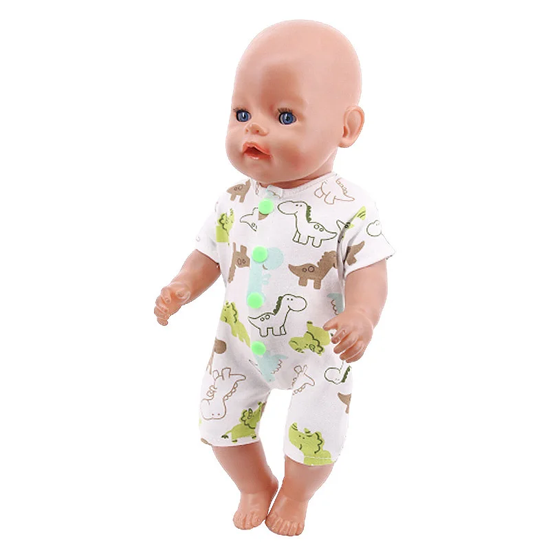 16 Styles Doll Pajamas Dress For 18 Inch American Doll Girl Toy 43cm Baby Doll Clothes Accessories Our Generation Nenuco