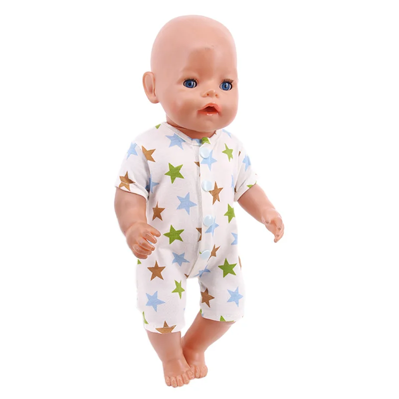 16 Styles Doll Pajamas Dress For 18 Inch American Doll Girl Toy 43cm Baby Doll Clothes Accessories Our Generation Nenuco