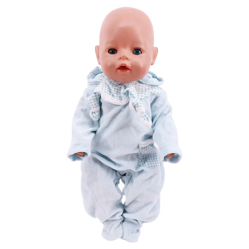 16 Styles Doll Pajamas Dress For 18 Inch American Doll Girl Toy 43cm Baby Doll Clothes Accessories Our Generation Nenuco