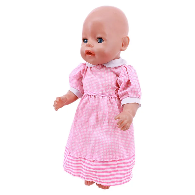 16 Styles Doll Pajamas Dress For 18 Inch American Doll Girl Toy 43cm Baby Doll Clothes Accessories Our Generation Nenuco