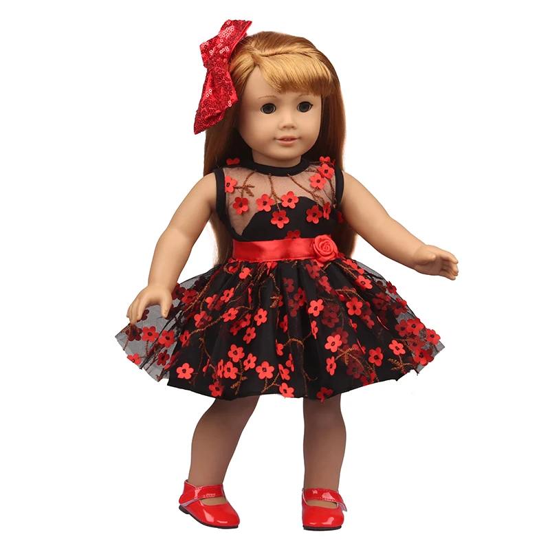 10pcs/lot 18 Inches American Doll Clothes Multicolor Hangers For 43 Cm Baby New Born Dolls For Our Generation Toys Accessories