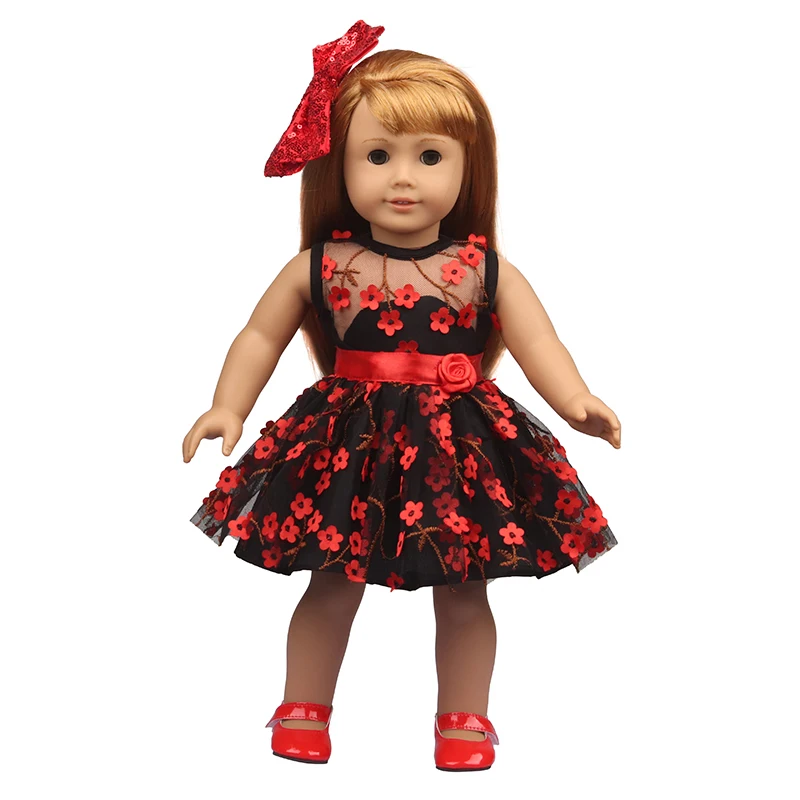 10pcs/lot 18 Inches American Doll Clothes Multicolor Hangers For 43 Cm Baby New Born Dolls For Our Generation Toys Accessories