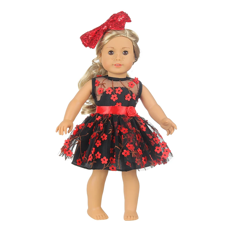 10pcs/lot 18 Inches American Doll Clothes Multicolor Hangers For 43 Cm Baby New Born Dolls For Our Generation Toys Accessories