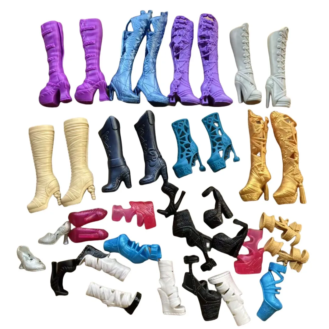 1/6 Doll Shoes Kids DIY Playing Doll Accessories Shoes Original Sandals Doll Colorful Boots Decors Male Female Doll Parts