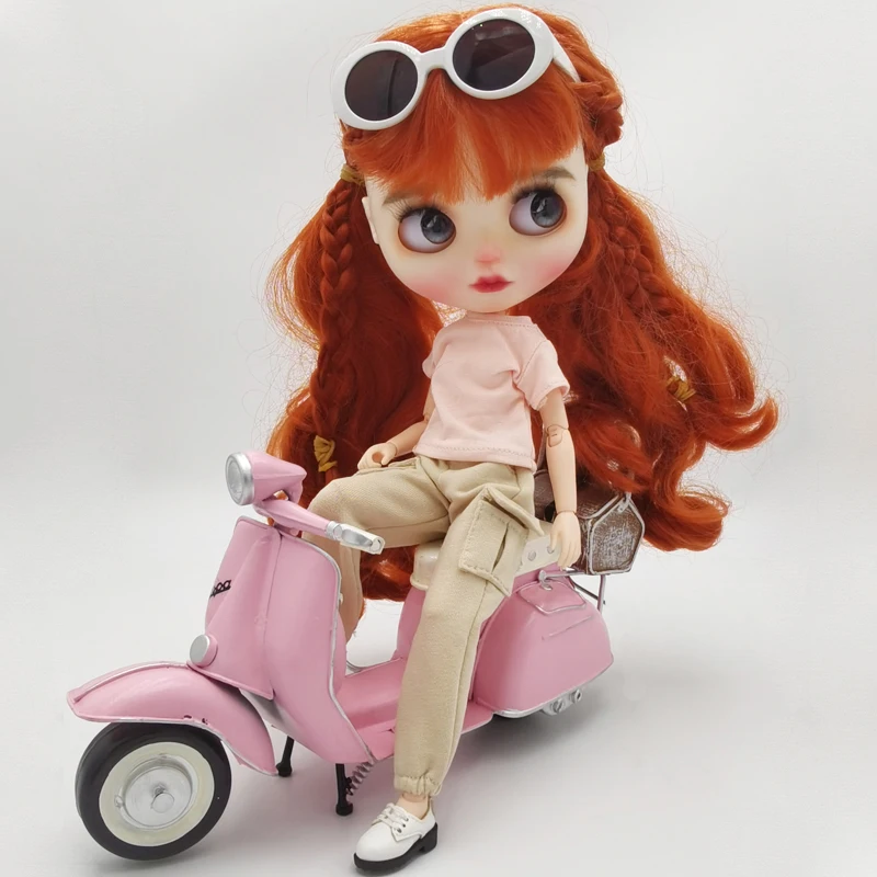 Blythe Doll Shoes for Azone Boots OB23 OB24 DBS Doll Shoes 3 Cm