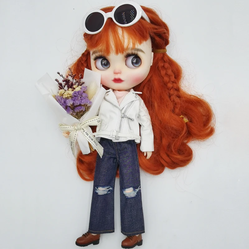 Blythe Doll Shoes for Azone Boots OB23 OB24 DBS Doll Shoes 3 Cm