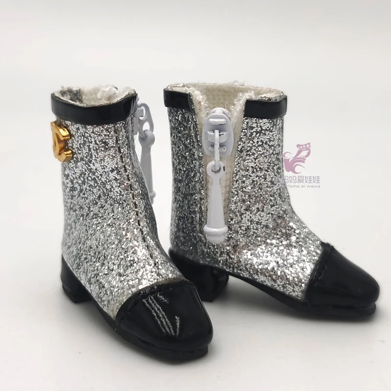 Blythe Doll Shoes for Azone Boots OB23 OB24 DBS Doll Shoes 3 Cm