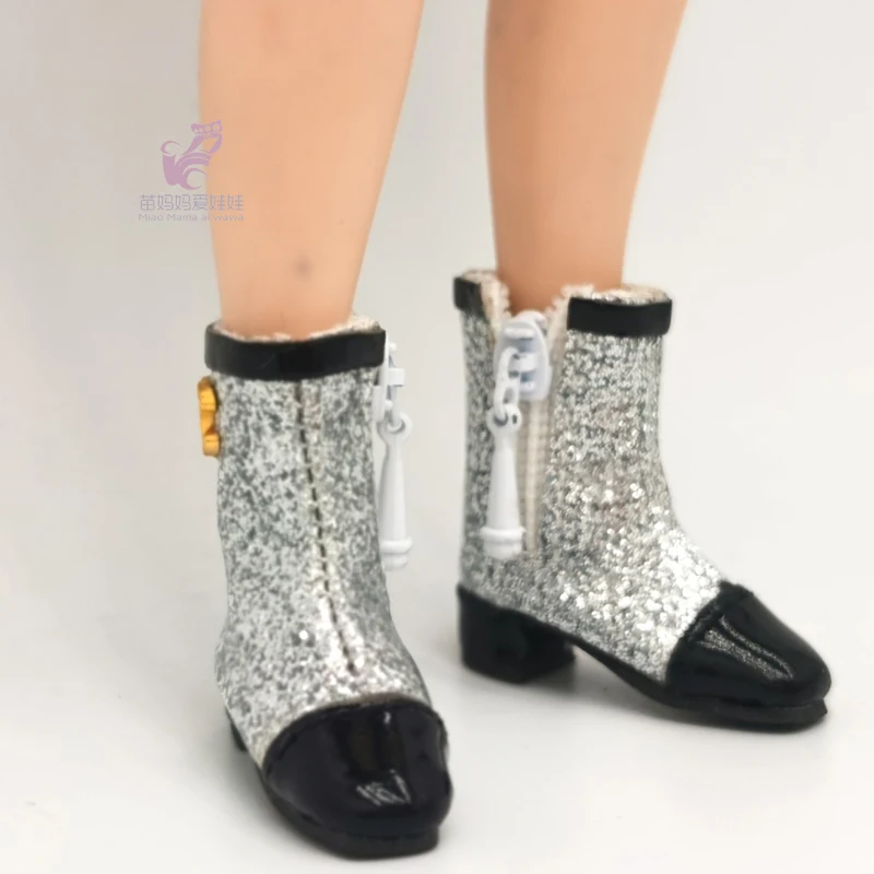 Blythe Doll Shoes for Azone Boots OB23 OB24 DBS Doll Shoes 3 Cm