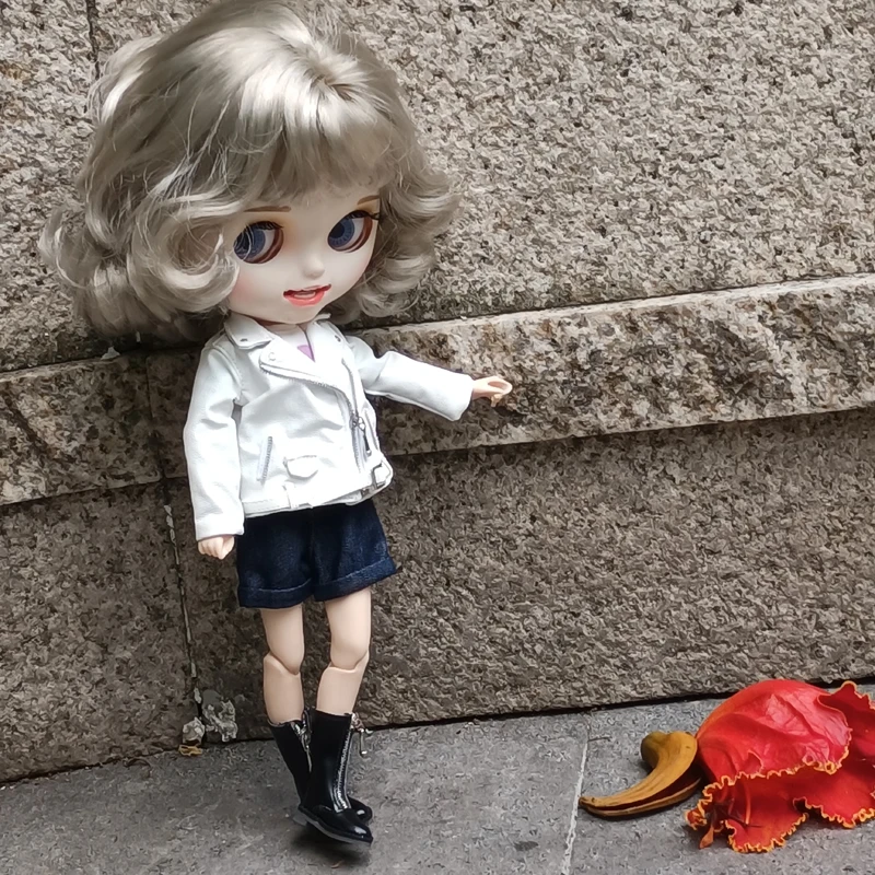 Blythe Doll Shoes for Azone Boots OB23 OB24 DBS Doll Shoes 3 Cm