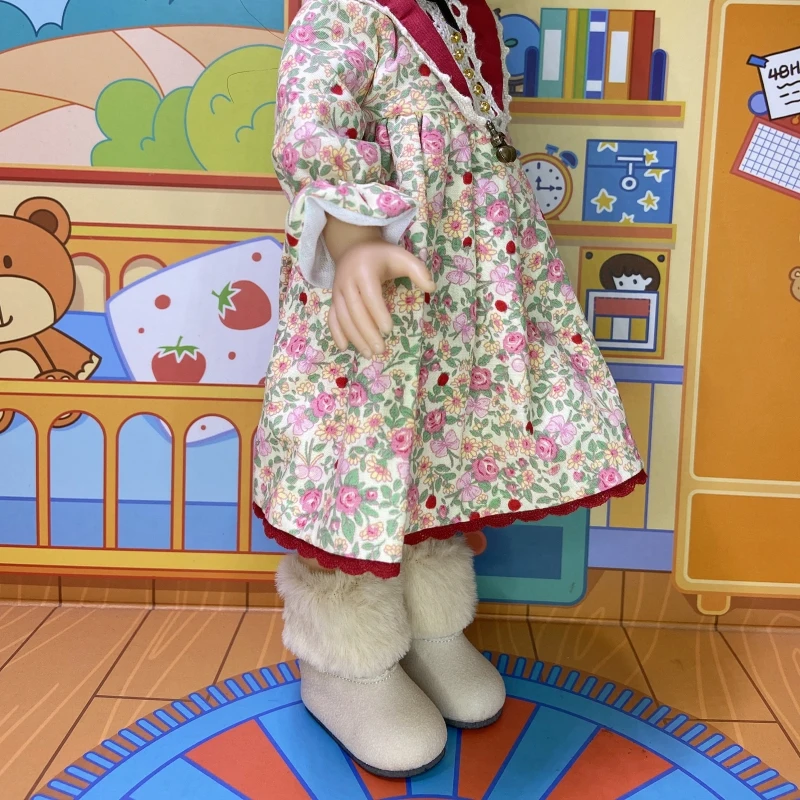Original 5.6cm One Fourth Boots For Minifee Paola Reina Dolls Shoes for Corolle Doll 1/4 Nancy Dolls Accessories For Kids Girls