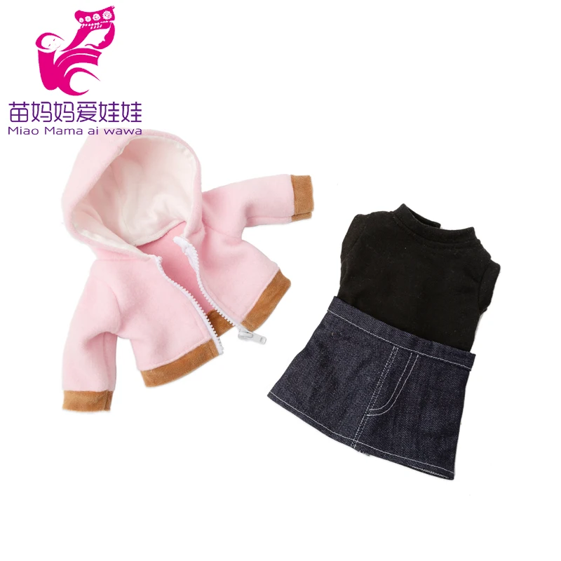 18 Inch Girl Doll Outfit Fashion Girl Doll Clothes Sets Coat Dress