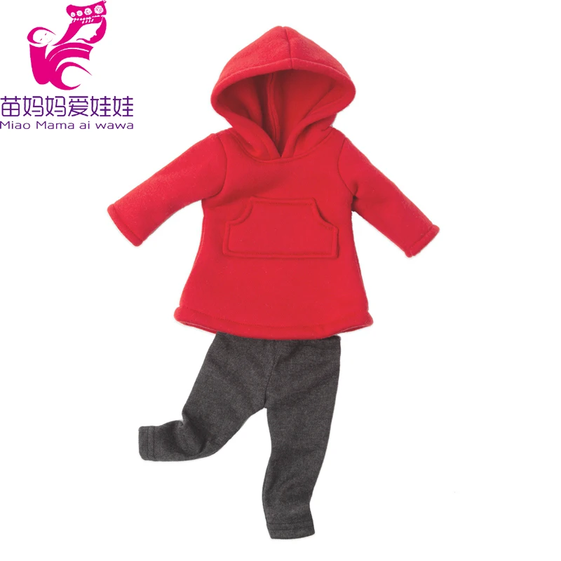 18 Inch Girl Doll Outfit Fashion Girl Doll Clothes Sets Coat Dress