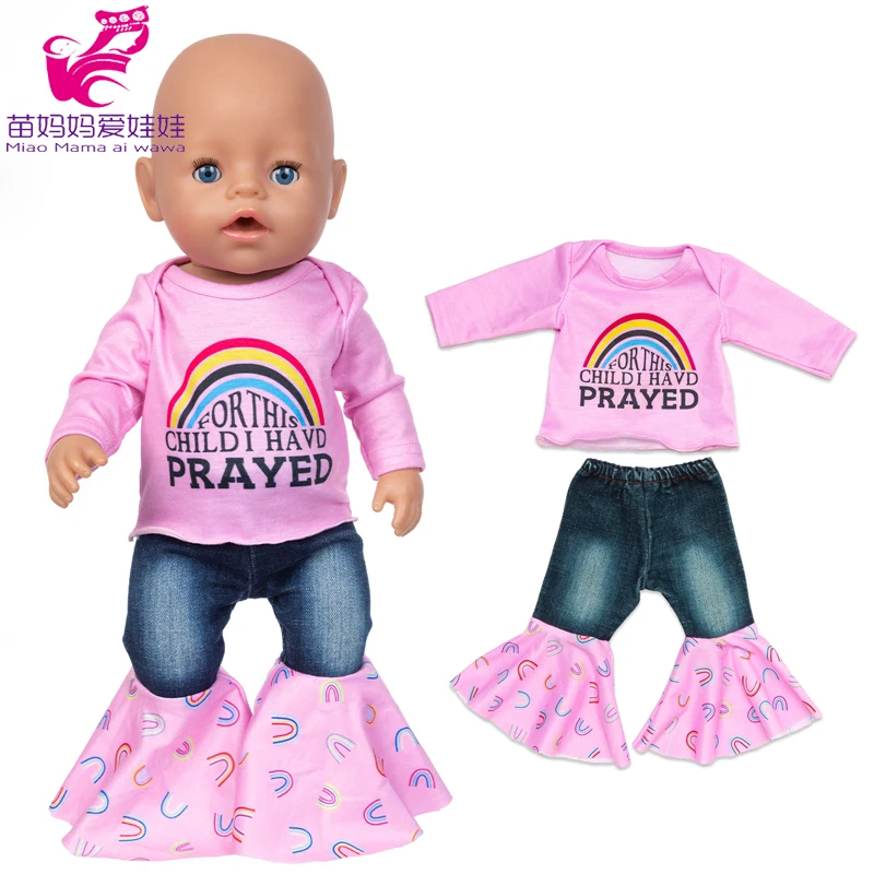 18 Inch Girl Doll Outfit Fashion Girl Doll Clothes Sets Coat Dress