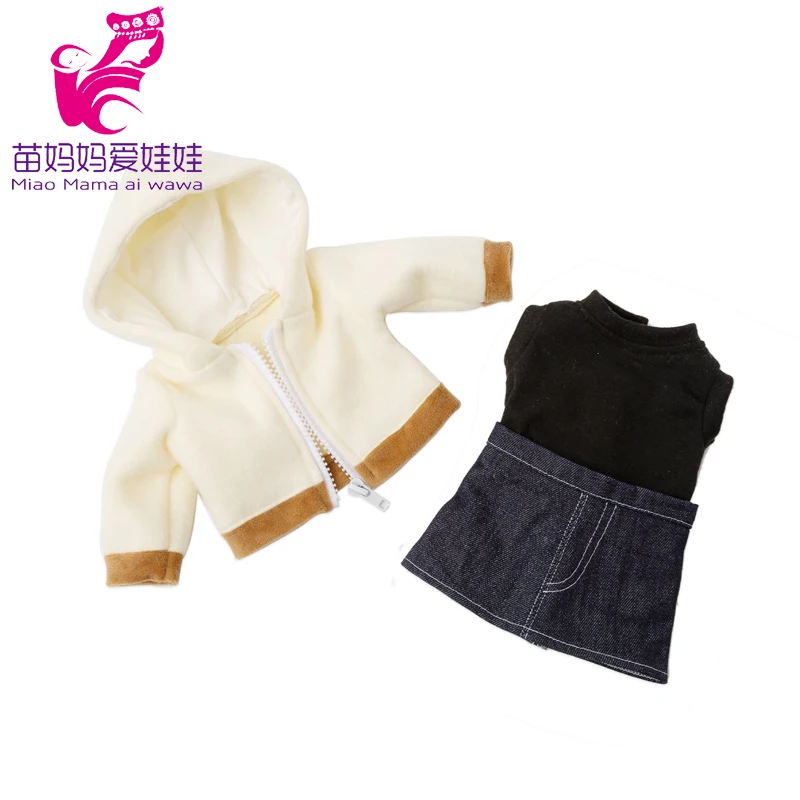 18 Inch Girl Doll Outfit Fashion Girl Doll Clothes Sets Coat Dress