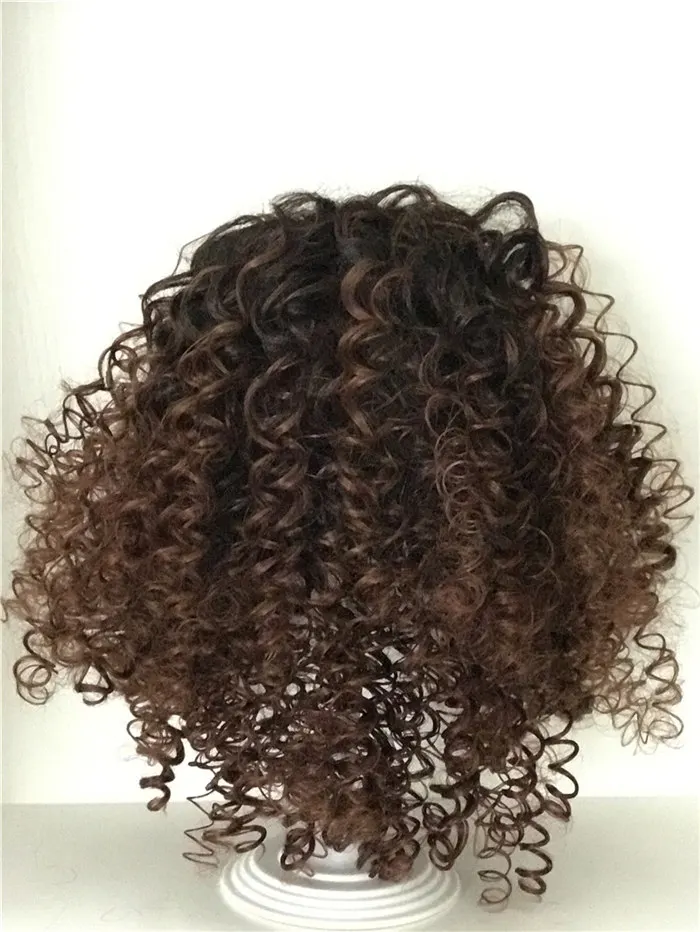 Fashion Curly hair Wig for 23inch Silicone Reborn Baby Doll Long Curly hair for 60cm Reborn Doll DIY Doll Hair Wig