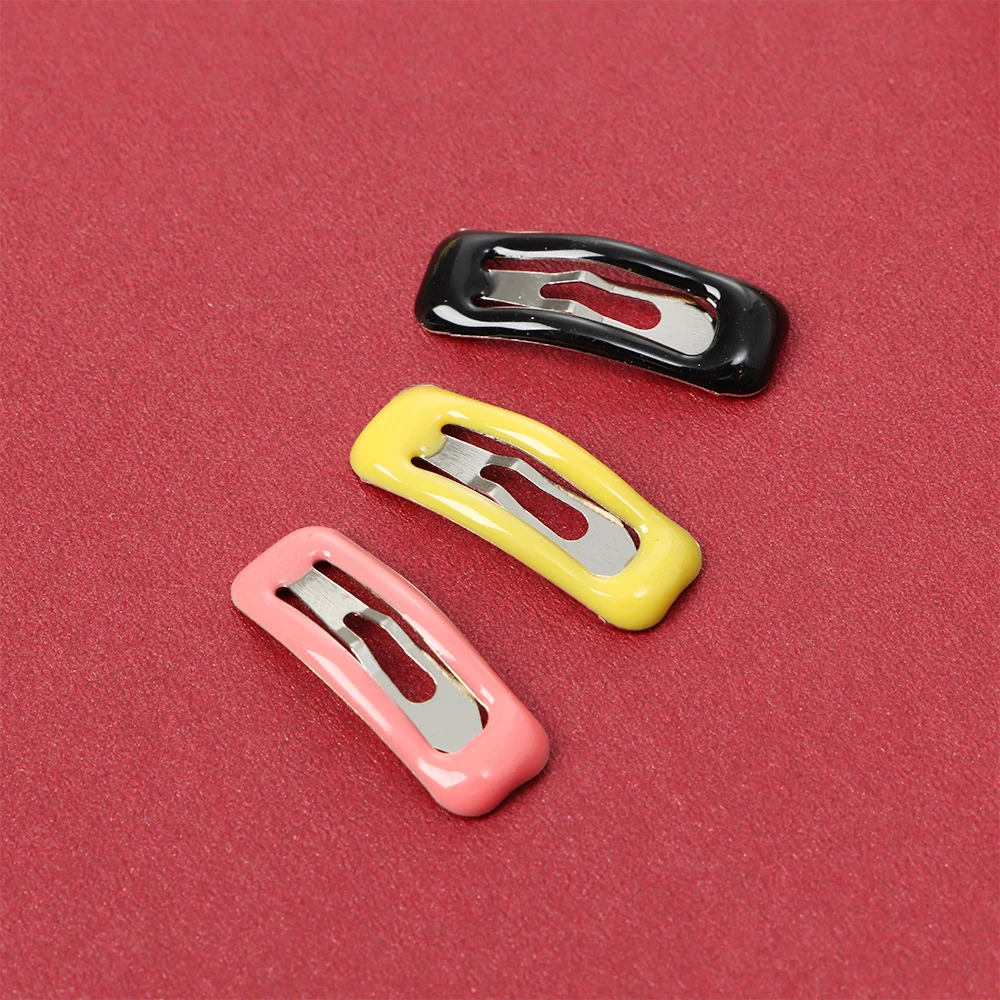 10pcs Cute Mini Doll Hair Clip Kids Hairclips Candy Colors Doll Hairpin Headwear Girl Birthday Gift Children DIY Doll Accessorie