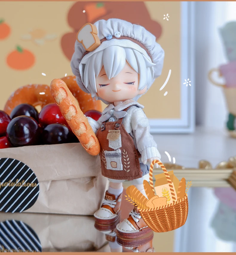 Ob11 Doll Dinosaur Clothes Fashion Cool Mechanical Bird Doll Baker Clothes Doll Accessories For Obitsu 11,Molly, Gsc,1/12 Bjd