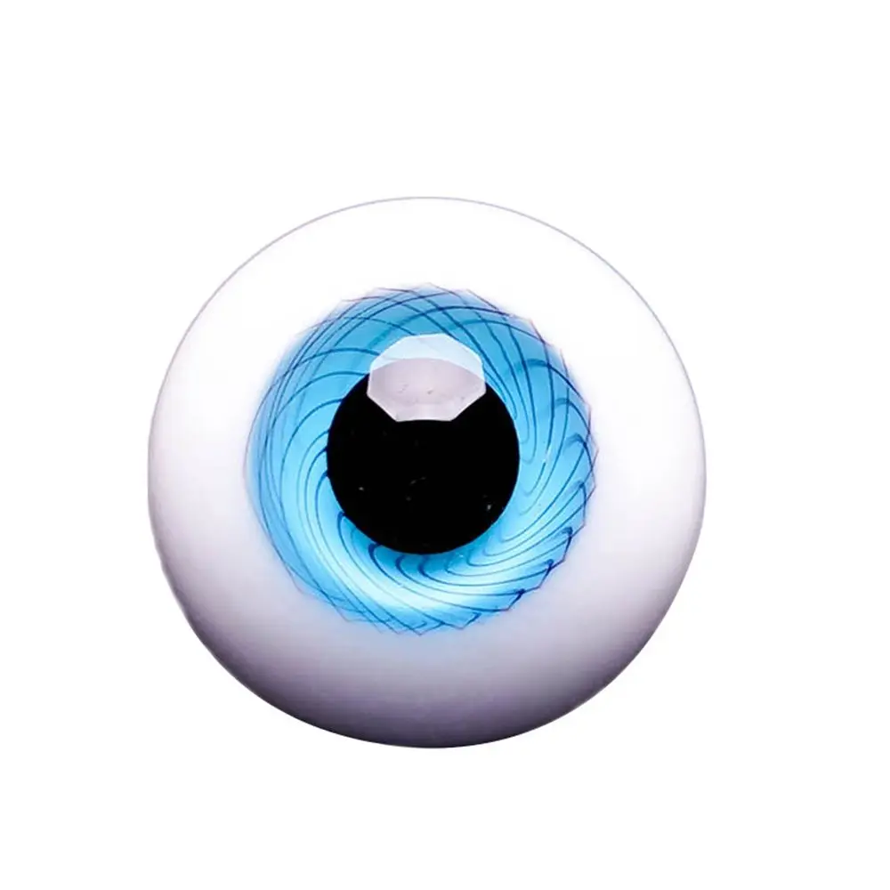 1Pair Safety Animal Toy Eyes DIY Blue Black Glass Eyes Eyeball For BJD Doll DIY Doll Making Crafts Accessories 6/8/10/12/14mm