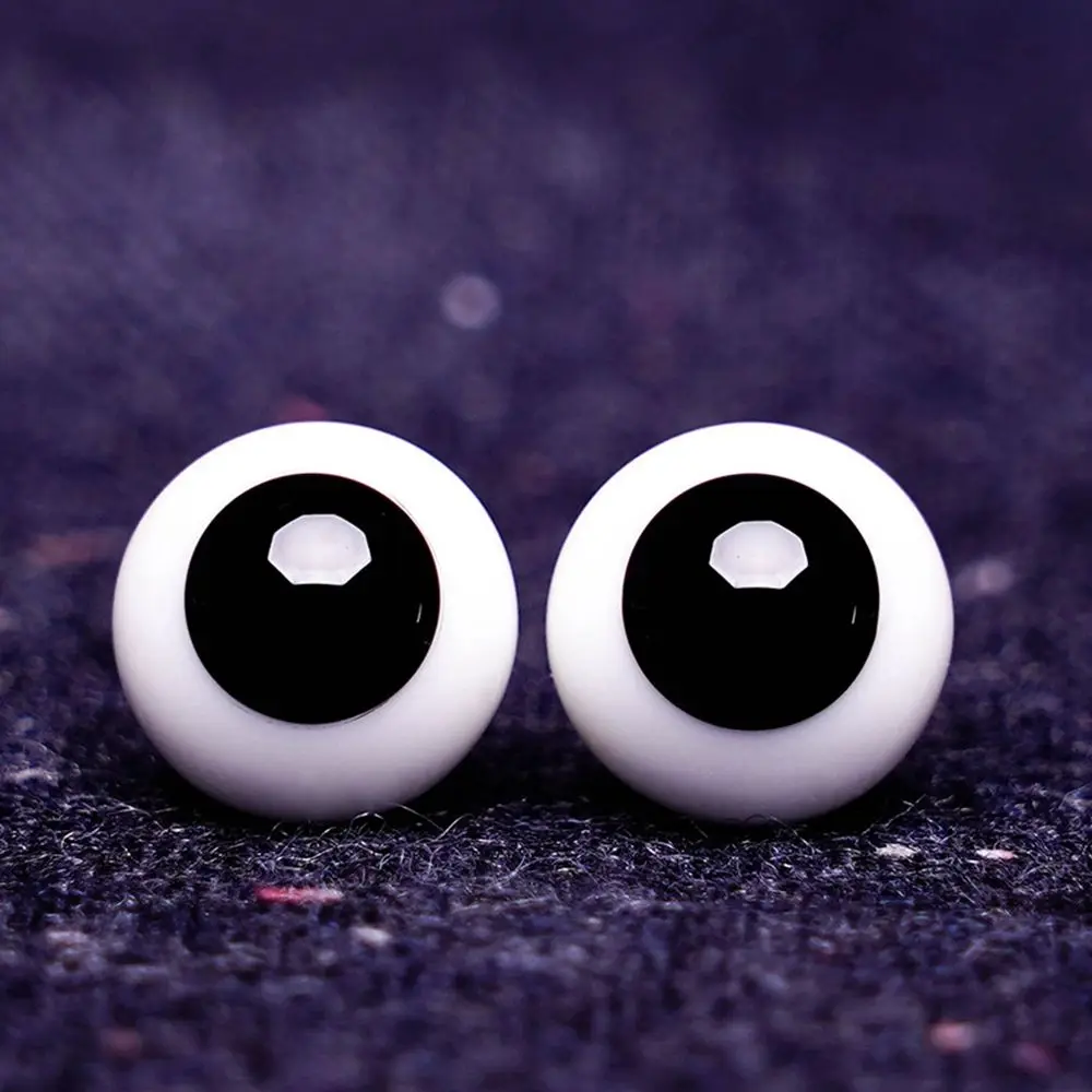 1Pair Safety Animal Toy Eyes DIY Blue Black Glass Eyes Eyeball For BJD Doll DIY Doll Making Crafts Accessories 6/8/10/12/14mm