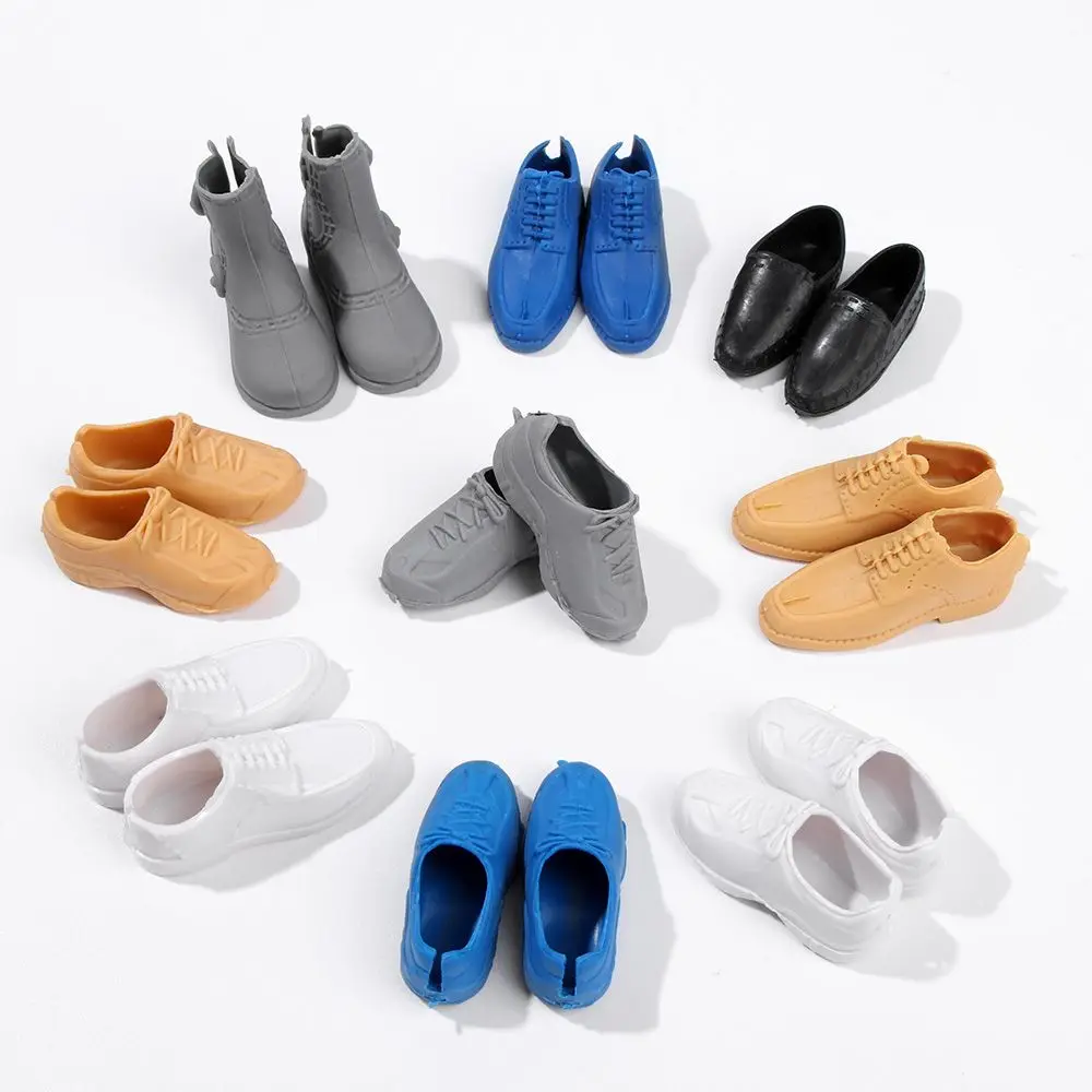 Multistyles Fashion 1/6 Male Dolls Decors Parts Doll Shoes Prince Males Kids DIY Dressing Boots Sandals