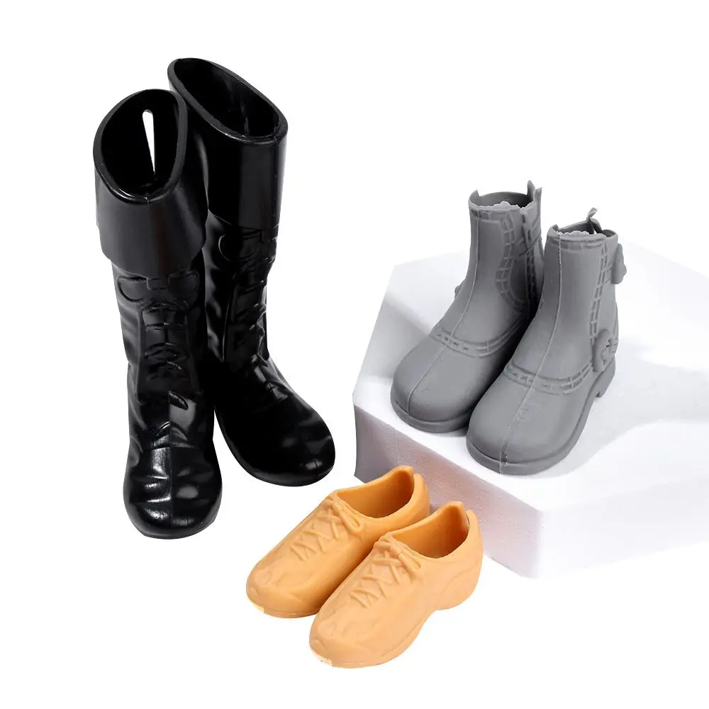 Multistyles Fashion 1/6 Male Dolls Decors Parts Doll Shoes Prince Males Kids DIY Dressing Boots Sandals