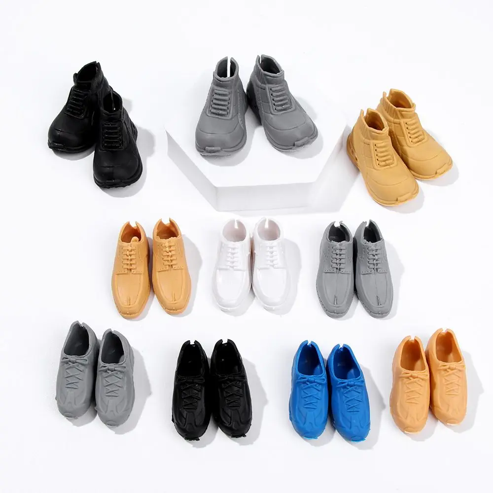 Multistyles Fashion 1/6 Male Dolls Decors Parts Doll Shoes Prince Males Kids DIY Dressing Boots Sandals